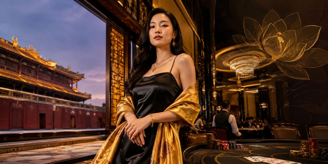 Người chơi trải nghiệm trò chơi may mắn tại một sự kiện ở Huế